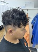 ツーブロックパーマスタイル