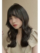 ブゾン(buZon)&nbsp;【buZonブゾン】韓国風くびれレイヤー×ダークグレージュ