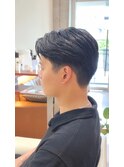 ミディアムショートツーブロック