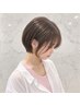前髪・顔まわり縮毛矯正　￥4620