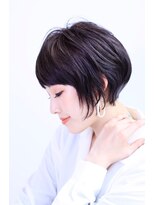 アッシュ 池袋店(Ash)&nbsp;大人モードなショートボブ　　＃池袋駅