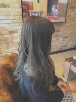 リーヘア(Ly hair) 【ブリーチなし】オリーブグレージュ