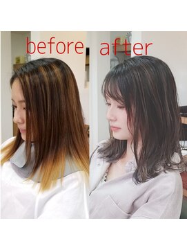 ココット(cocotte.) 柔らかい質感がオシャレなミディアムボブ