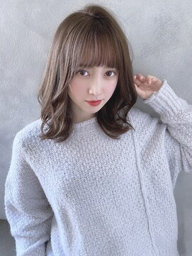 ローラン(ROULAND) 【ROULAND石川】　柔らかウェーブセミディブランジュ