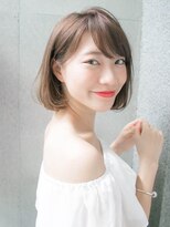 ルティア 池袋(Lutia) ボブ×ブラウンアッシュ