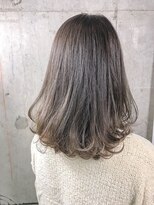 アヴァンス 広島本通店(AVANCE.)&nbsp;ラベンダーアッシュ×ワンレンミディアム