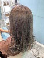 ワクヘアー(WaKu hair)&nbsp;抜け感ヘア　ミルクティアッシュ