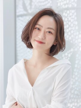 ミチオ ノザワ ヘアサロン ギンザ(Michio Nozawa HAIR SALON Ginza) 品のあるふんわりひし形ボブ！
