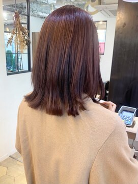 シエルバイアフロート(ciel by afloat) 〇くびれレイヤー ピンクブラウン ブリーチなし