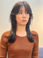 トレス(TRESS)&nbsp;前髪長め　フェイスレイヤー　おくれ毛　韓国　原宿　表参道