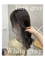 ビューティーサロン ガーデン(beauty salon garden)&nbsp;ホワイトグレー系インナー ☆ 担当 蒼 ☆