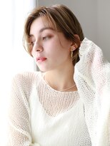 ユニカバイミリー(unica by milly)&nbsp;【unica緑地公園】大人ガーリーモードヘアシルキーベージュ