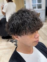 レイズ 名古屋(RAYS) 波巻きスパイラルパーマ刈り上げツーブロックマッシュ h