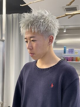 ゼスト 八王子店(ZEST) スパイキーショート/メンズショート/短髪パーマ【丸山武志】