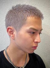 525ニュアンスカラーバリカンアートシェービングフェードボウズ