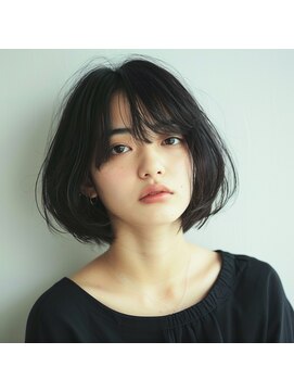 ヘアメイク リーフ 茂原店(HAIRMAKE Leaf) レイヤーカット/モテ髪/うるツヤデザインカラー/前髪《茂原》