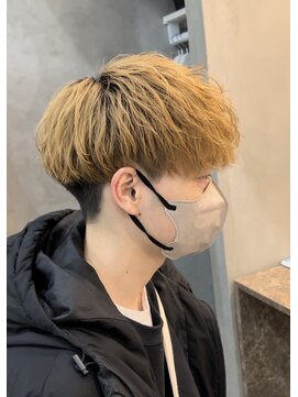 スイッチ(men's SWITCH) 大分メンズ似合わせ骨格矯正カットツーブロックマッシュ刈り上げ