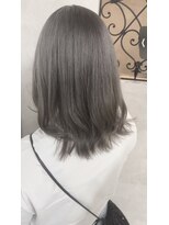 ルノン(LUNON)&nbsp;ホワイトシルバー/ハイトーン／ダブルカラー