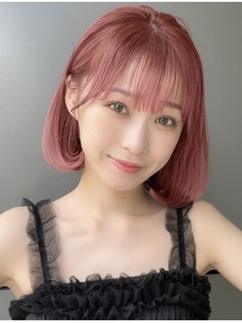 トルネード(TORNADO) 韓国ボブくびれボブタッセルカット 顎下ボブ M0914表参道