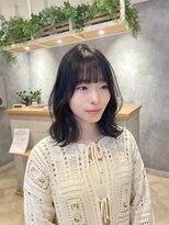ラボヌールヘアー オリビエ 北千住店(La Bonheur hair Olivier)&nbsp;ミディアムヘア／韓国風ヘア