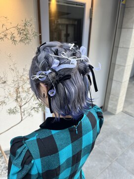 ルート(root) ヘアアレンジ/成人式ヘア/デザインカラー/おまかせアレンジ/登戸