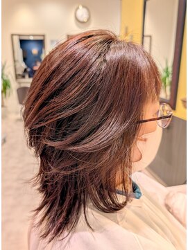 スリービープラス(3beplus) 韓国風☆ウルフベースのパーマスタイル彡