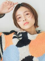 ガーディナ(Gardina)&nbsp;切りっぱなし　外ハネ　顔周り　小顔カット　艶トリートメント