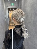 編みおろしスタイル