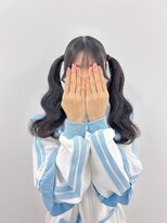 ヘアセットサロン サロンエイミー(salon aemii)&nbsp;高めなみ巻きツインテール