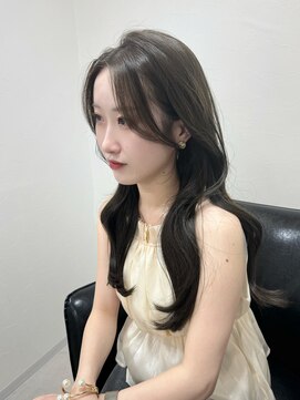 クレム 博多駅店(ChLem) 顔まわりレイヤー 艶カラー 暗髪 韓国風 髪質改善 福岡美容室