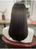髪質改善トリートメントxグレーベージュ