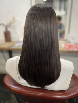 ヘアメイク ドロール(hair make DROLL) 髪質改善トリートメントxグレーベージュ