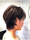 大人可愛いショートボブ2504