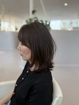 エッジロータス(EDGE lotus)の写真/オシャレを楽しみたいけどケアにもこだわりたい大人女性へ,経験豊富なstylistがあなたのお悩み改善します♪