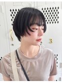 フェイスレイヤー×ショートヘア