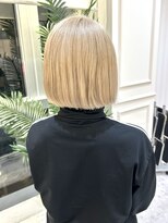 ヴィア 京都烏丸(Via)&nbsp;ブロンドカラー/ハイトーン/ブリーチカラー/ボブ/ハイトーンボブ