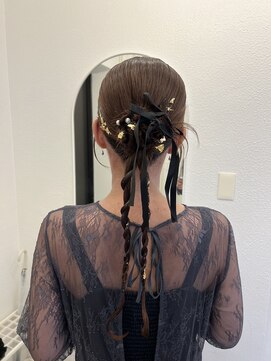 ボタン ハカタ(VOTAN hakata) 【ろみおStyle】ヘアアレンジ/結婚式ヘア/カチモリヘア