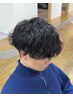 【noa限定】メンズカット+波巻きスパイラルパーマ￥14300→￥11000
