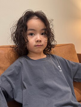 ハーパーズ 渋谷(harpers) アンニュイウェーブ×キッズメンズパーマ