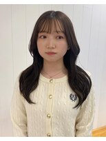 ビューバイネオリーブ 用賀店(Beau'r by neolive) くびれヘア縮毛矯正アプリコットオレンジ夏ハイライト《用賀》