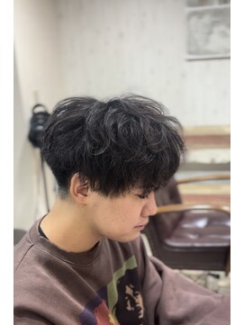 オリジンバイティアラ 横浜桜木町(ORIGIN by TIARA) 【men's style】刈り上げ×ツーブロック×シャドウパーマ