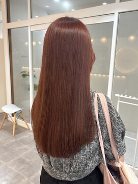 シア 綾瀬店(SHEER) 艶感ピンクブラウン