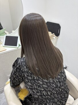 ブリーチ履歴あり☆アッシュグレージュ☆