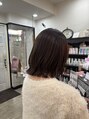 アストラール 大曽根店(astrale)&nbsp;くびれボブカット&艶感カラー