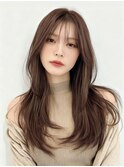 近鉄八尾で人気の大人ナチュラルロングスタイル 【近鉄八尾】