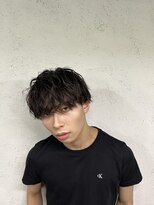アジールヘア 所沢プロペ通り店(agir hair) メンズニュアンスパーマ学割U24刈り上げセンターパート