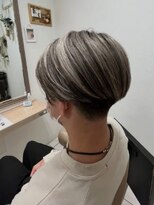 アッシュ 八王子みなみ野店(Ash) メンズ ショート ハイライト イルミナ