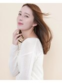 抜け感ベージュミディアム