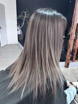 ウィリーベル 沖縄(WILLIE BELLE) バレイヤージュ/ハイトーン/グラデーションカラー/艶髪