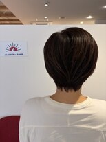 アズールサン 草加西口店(azule-sun)&nbsp;ナチュラルショート,明るい白髪染め,ショートカット【草加】